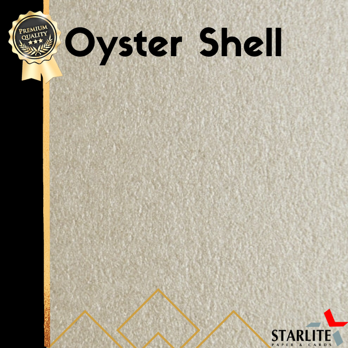 Kertas Karton Warna Mengkilap (Glittery) - Sirio Pearl Oyster Shell