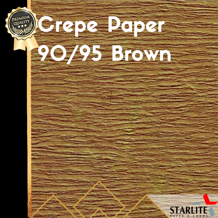 Backlining - Crepe Paper 90_95 Brown
